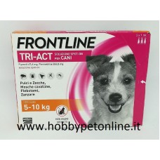 Frontline TRI-ACT 5-10 kg SOLO PER CANI