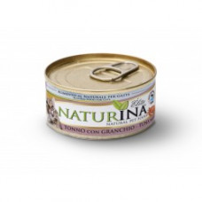 Naturina umido gatto tonno con granchio 70gr