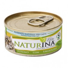 Naturina umido gatto tonno con fagiolini 70 gr