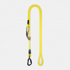 Guinzaglio Ringhio 180cm moschettone climb giallo