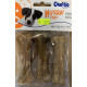 Snack per cani in pelle bovina 3 pezzi 90gr lunghezza 10cm